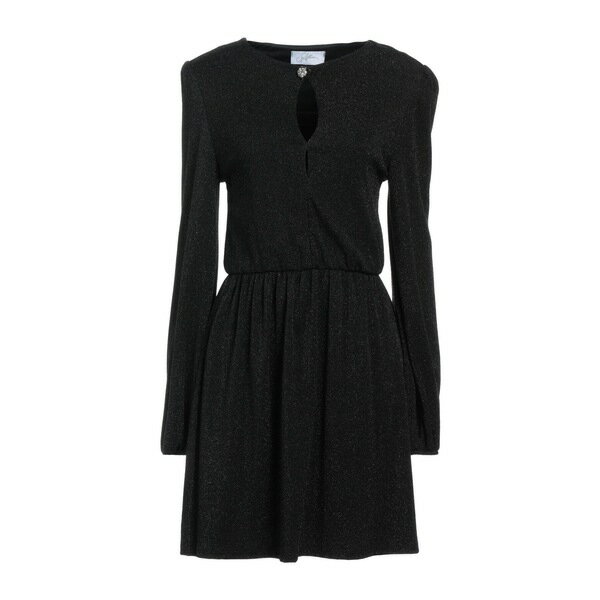 【送料無料】 ソーアリュール レディース ワンピース トップス Mini dresses Black