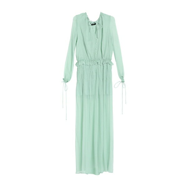 【送料無料】 アミリ レディース ワンピース トップス Maxi dresses Green