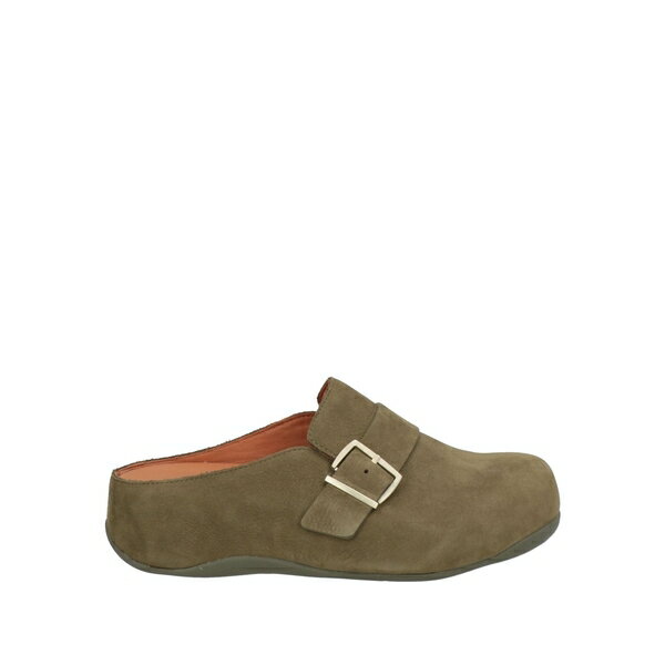 【送料無料】 フィットフロップ レディース サンダル シューズ Mules & Clogs Green