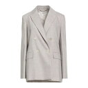 【送料無料】 アグノラ レディース ジャケット&ブルゾン アウター Blazers Grey