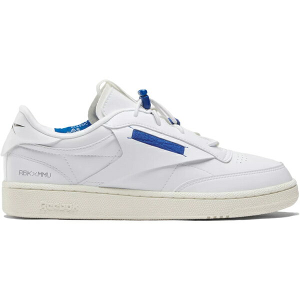 楽天astyReebok リーボック メンズ スニーカー 【Reebok Club C 85 Vegan】 サイズ US_13（31.0cm） Milk Makeup White Vector Blue