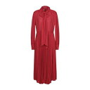 【送料無料】 ヴァレンティノ ガラヴァーニ レディース ワンピース トップス Midi dresses Red