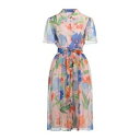 【送料無料】 キャロライナヘレラ レディース ワンピース トップス Midi dresses Pink