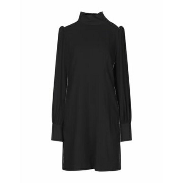 【送料無料】 マニラグレース レディース ワンピース トップス Mini dresses Black