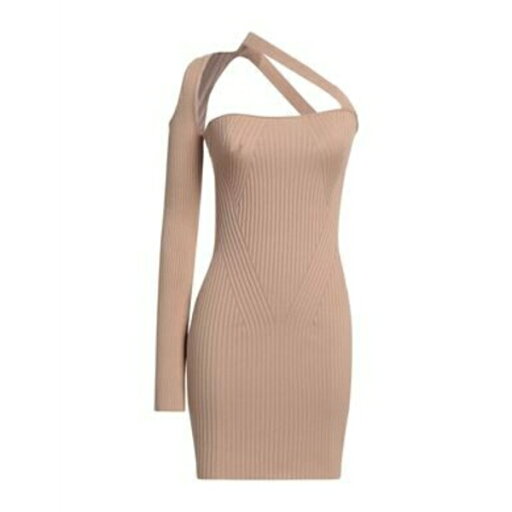 【送料無料】 アンドレダモ レディース ワンピース トップス Mini dresses Beige 【送料無料】 アンドレダモ レディース ワンピース トップス Mini dresses Beige