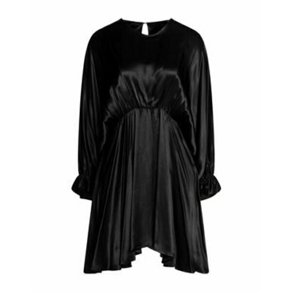【送料無料】 アニエバイ レディース ワンピース トップス Mini dresses Black