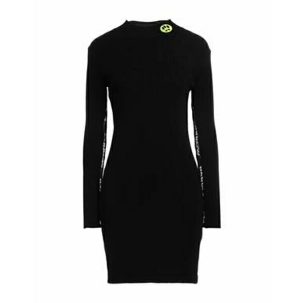 【送料無料】 バロウ レディース ワンピース トップス Mini dresses Black