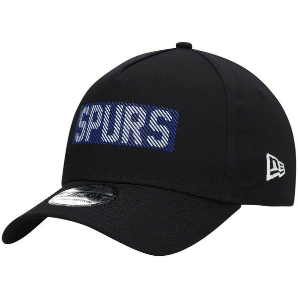 ニューエラ メンズ 帽子 アクセサリー Tottenham Hotspur New Era HD Logo AFrame 39THIRTY Flex Hat Black