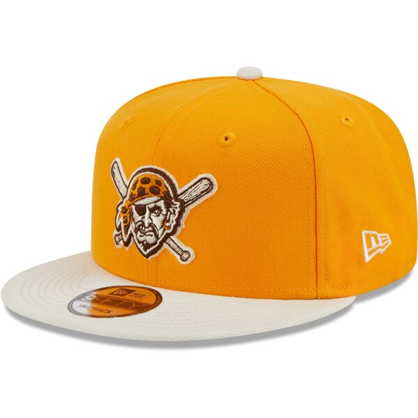 ニューエラ メンズ 帽子 アクセサリー Pittsburgh Pirates New Era Tiramisu 9FIFTY Snapback Hat Gold