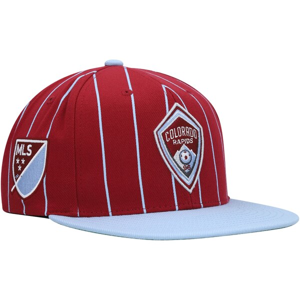 ミッチェル＆ネス ミッチェル&ネス メンズ 帽子 アクセサリー Colorado Rapids Mitchell & Ness Team Pin Snapback Hat Red