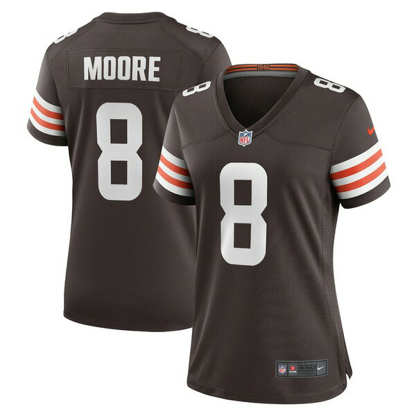 iCL fB[X jtH[ gbvX Elijah Moore Cleveland Browns Nike Women's Game Jersey Brown