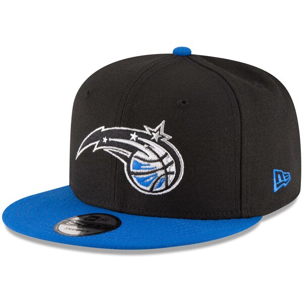 j[G Y Xq ANZT[ Orlando Magic New Era TwoTone 9FIFTY Adjustable Hat Black/Royal