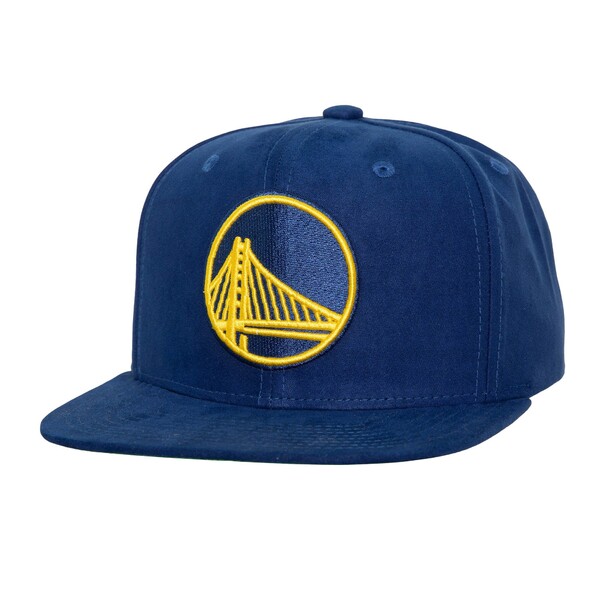 ミッチェル＆ネス ミッチェル&ネス メンズ 帽子 アクセサリー Golden State Warriors Mitchell & Ness Sweet Suede Snapback Hat Royal