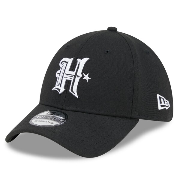 ニューエラ メンズ 帽子 アクセサリー Houston Texans New Era B Dub 39THIRTY Flex Hat Black