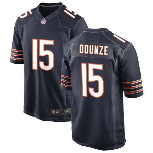 ʥ  ˥ե ȥåץ Chicago Bears Nike Custom Game Jersey Navy