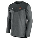 iCL Y WPbgu] AE^[ Baltimore Orioles Nike Authentic Collection Game Time Performance HalfZip Top Black