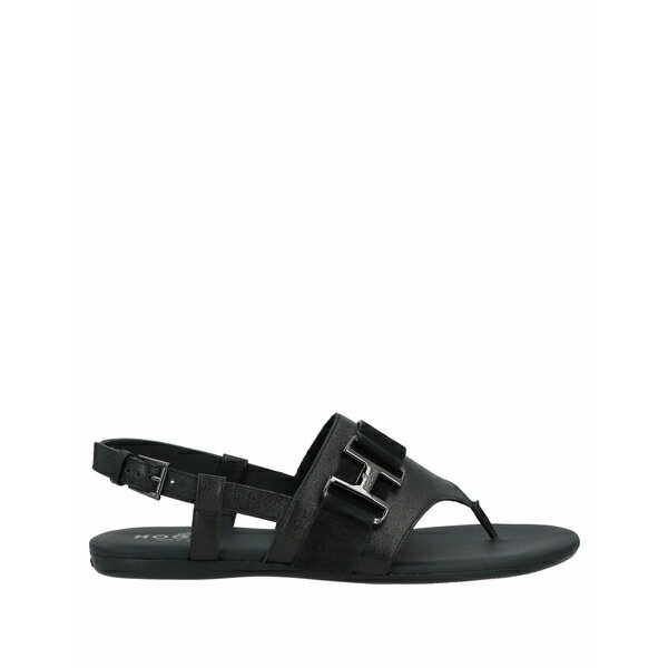 【送料無料】 ホーガン レディース サンダル シューズ Thong sandals Black