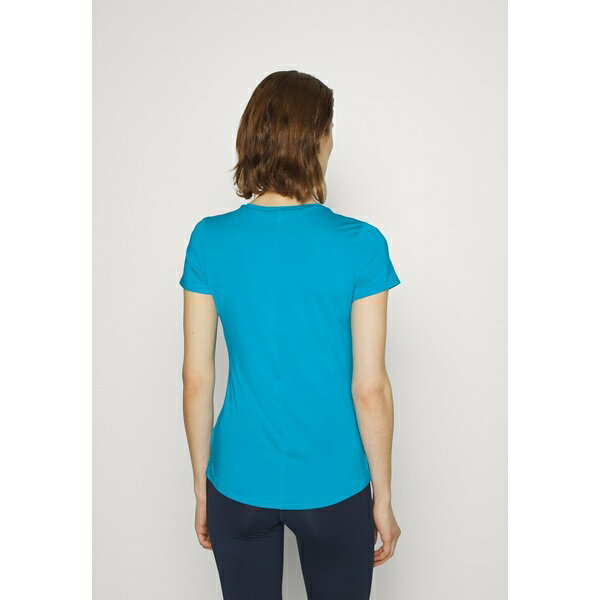 ナイキ レディース Tシャツ トップス ONE SLIM - Sports T-shirt - laser blue/white