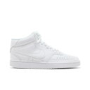 Nike ナイキ レディース スニーカー 【Wmns Court Vision Mid 'Triple White'】 サイズ US_W_10 White(4)