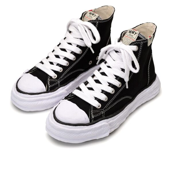 Maison MIHARA YASUHIRO ミハラヤスヒロ メンズ スニーカー 【Maison MIHARA YASUHIRO Peterson23 OG Sole Canvas High 'Black' A11FW701-BLACK】 サイズ US_8(26.0cm)