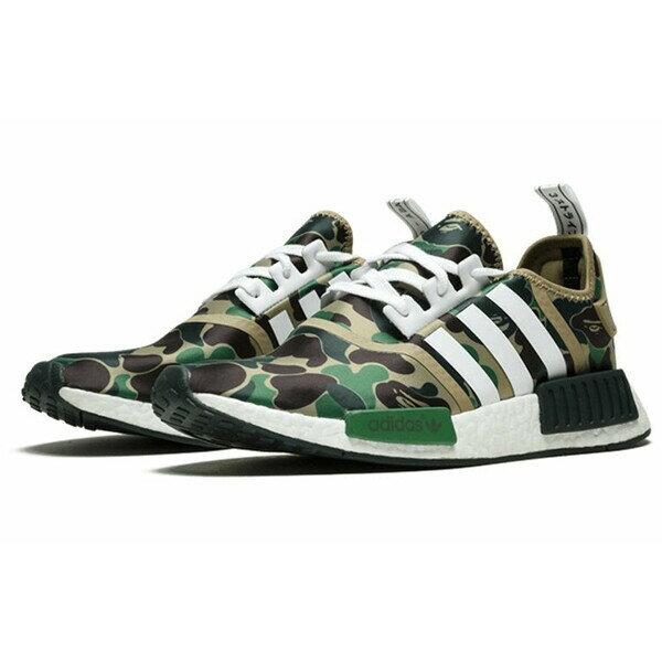 adidas アディダス メンズ スニーカー 【adidas x A Bathing Ape NMD_R1 'Olive Camo' BA7326】 サイズ US_7.5(25.5cm)