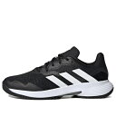 adidas アディダス メンズ スニーカー 【adidas CourtJam Control Tennis Shoes 'Black White' ID1535】 サイズ US_6.5(24.5cm)