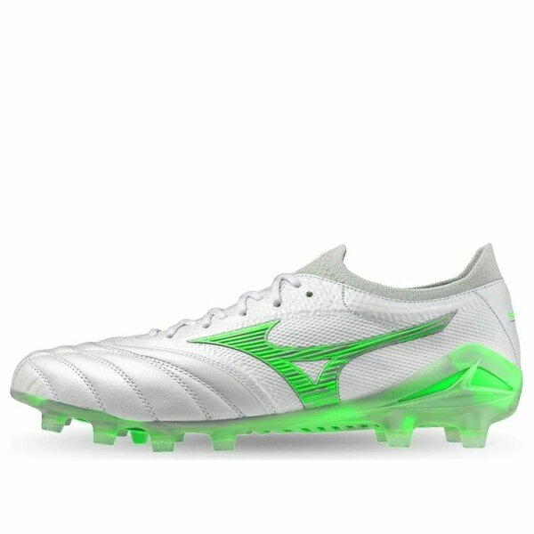 Mizuno ミズノ メンズ スニーカー 【Mizuno Morelia Neo IV Beta Made in Japan FG 'Frontier Pack White Green Gecko' P1GA254037】 サイズ US_9.5(27.5cm)