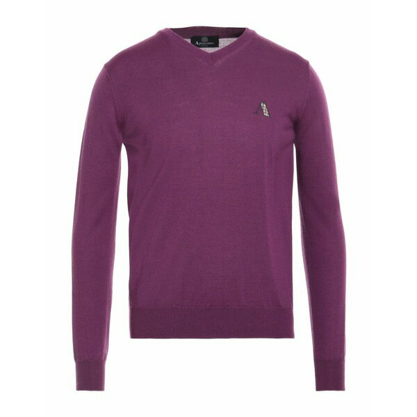 アクアスキュータム 【送料無料】 アクアスキュータム メンズ ニット&セーター アウター Sweaters Deep purple