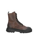 【送料無料】 ホーガン メンズ ブーツ シューズ Ankle boots Dark brown