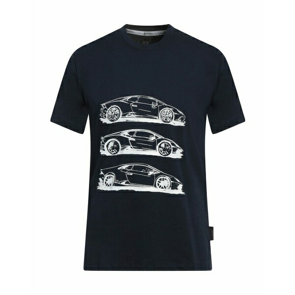 【送料無料】 ランボルギーニ メンズ Tシャツ トップス T-shirts Midnight blue