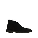 【送料無料】 クラークス メンズ ブーツ シューズ Ankle boots Black