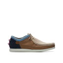 クラークス メンズ スニーカー シューズ Men 039 s ShacreLite Moc Comfort Shoes Desert Textile