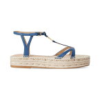 ラルフローレン レディース サンダル シューズ Women's Payton Espadrille Platform Sandals Indigo Dusk