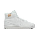 ナイキ レディース スニーカー シューズ Women 039 s Court Royale 2 Mid High Top Casual Sneakers from Finish Line White