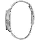 V`Y fB[X rv ANZT[ Eco-Drive Men's Garrison Stainless Steel Bracelet Watch 42mm Silver-tone