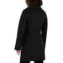 楽天astyタハリ レディース ジャケット＆ブルゾン アウター Women's Doubled-Faced Wool Blend Wrap Coat Black