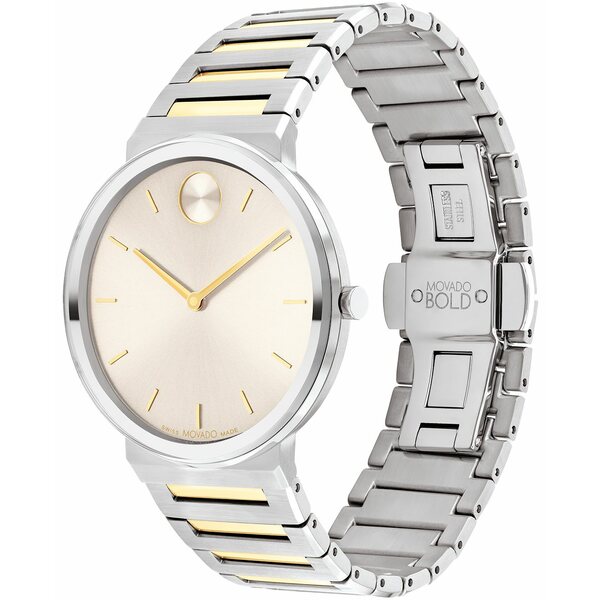 モバド モバド レディース 腕時計 アクセサリー Men's Bold Horizon Swiss Quartz Two Tone Stainless Steel Watch 40mm Two-Tone