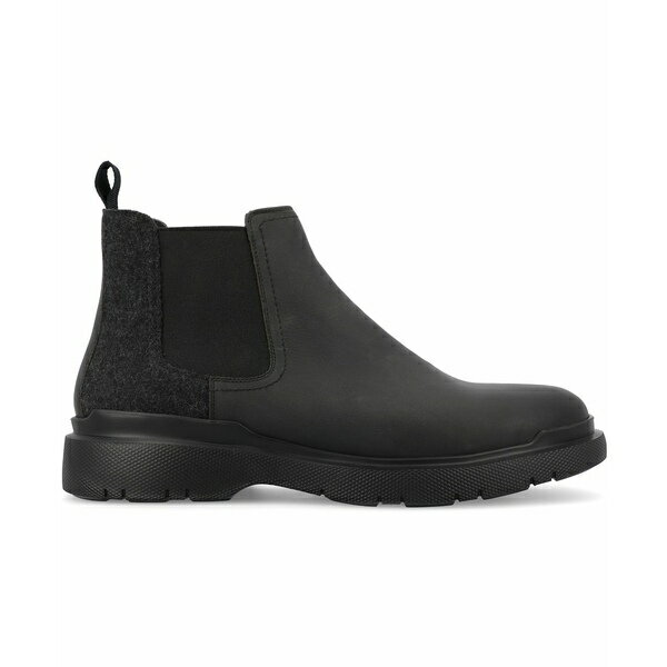 g[}X Ah oC Y u[c V[Y Men's Tilton Water Resistant Tru Comfort Foam Plain Toe Chelsea Boots Black