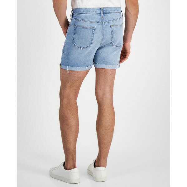 サンアンドプラスストーン メンズ カジュアルパンツ ボトムス Men 039 s Breeze Regular-Fit Denim Shorts, Created for Macy 039 s Breeze