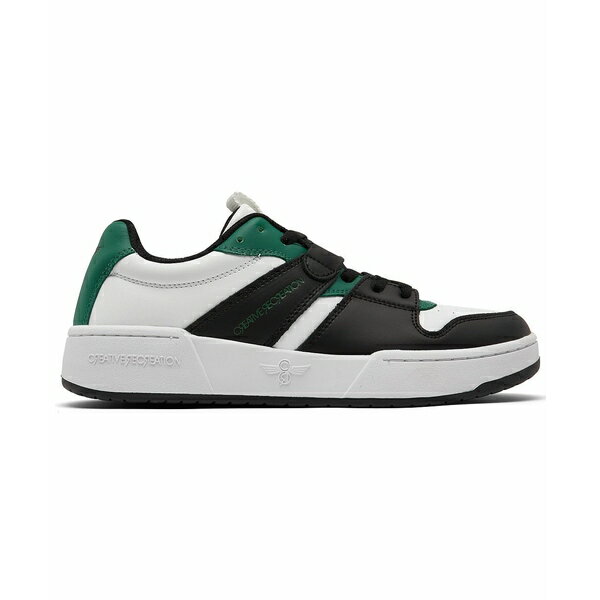 クリエイティブ・レクリエーション クリエイティブレクリエーション レディース スニーカー シューズ Women's Janae Low Casual Sneakers from Finish Line White, Black, Green