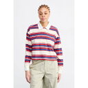 サンタクルーズ レディース Tシャツ トップス MONTEREY CROP - Polo shirt - off white