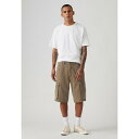 リーバイス メンズ サンダル シューズ 478 BAGGY - Denim shorts - rain drum