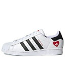 adidas アディダス メンズ スニーカー 【adidas Superstar 'Valentine's Day White Black' FZ1807】 サイズ US_M_4.5
