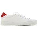 Givenchy ジバンシー メンズ スニーカー 【Givenchy Urban Street Low】 サイズ US_9(27.0cm) White Red