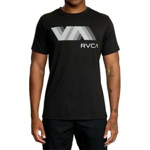 ルーカ メンズ シャツ トップス VA RVCA Blur T-Shirt - Men's Black ルーカ メンズ シャツ トップス VA RVCA Blur T-Shirt - Men's Black