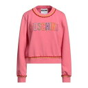 【送料無料】 モスキーノ レディース パーカー・スウェットシャツ アウター Sweatshirts Pink