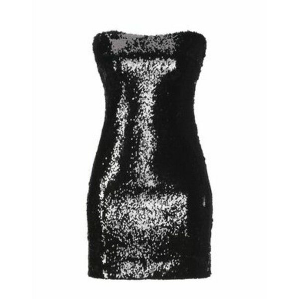 【送料無料】 ドンダップ レディース ワンピース トップス Mini dresses Black
