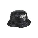 【送料無料】 モスキーノ レディース 帽子 アクセサリー Hats Black