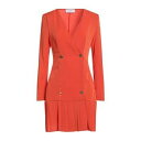【送料無料】 ソーアリュール レディース ワンピース トップス Mini dresses Orange