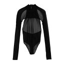 【送料無料】 デヴィッド コーマ レディース Tシャツ トップス Bodysuits Black
